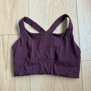 Purple Athleta Sports Bra